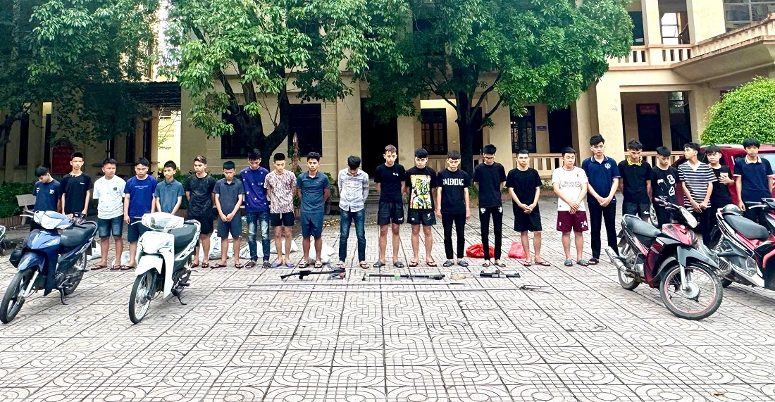 Khởi tố nhóm đối tượng gây rối trật tự công cộng ở Nghệ An