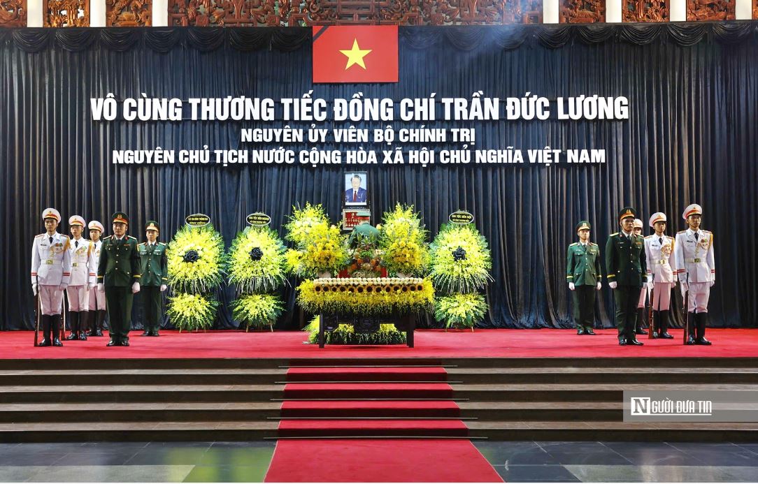 Lãnh đạo Đảng, Nhà nước viếng nguyên Chủ tịch nước Trần Đức Lương