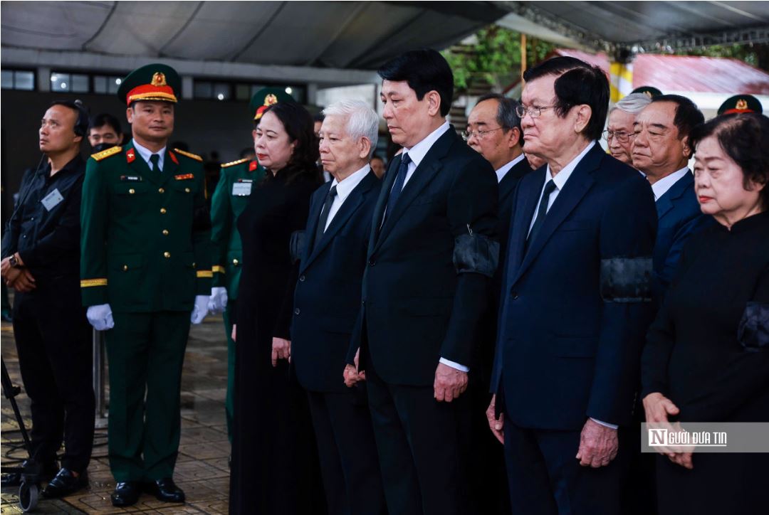 Lãnh đạo Đảng, Nhà nước viếng nguyên Chủ tịch nước Trần Đức Lương