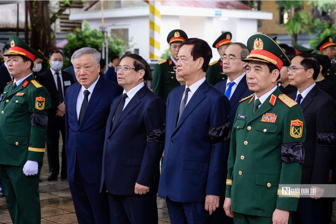 Lãnh đạo Đảng, Nhà nước viếng nguyên Chủ tịch nước Trần Đức Lương