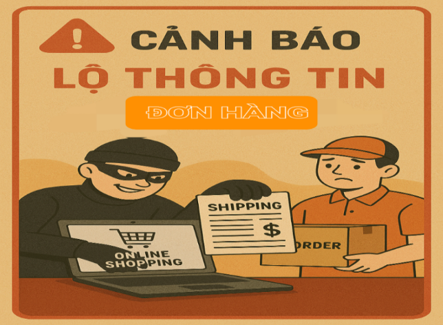 Cảnh báo nguy cơ lộ thông tin cá nhân từ các đơn hàng mua sắm trực tuyến