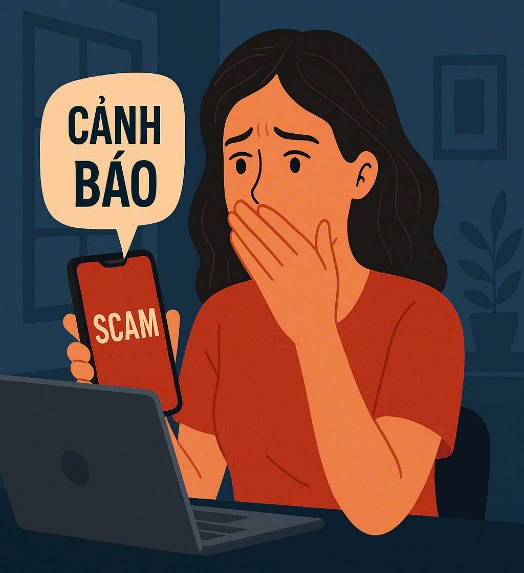 Lên mạng tìm người tâm sự, người phụ nữ bị lừa gần 1 tỷ đồng