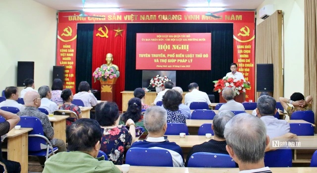 Hội Luật gia Tp.Hà Nội tăng cường tư vấn pháp luật miễn phí cho gia đình chính sách