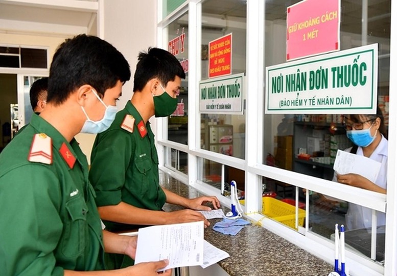 Mức hưởng bảo hiểm y tế trong quân đội từ 1/7/2025