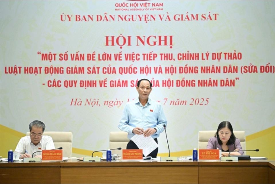 Phó Chủ tịch Quốc hội: Giám sát để mở đường phát triển