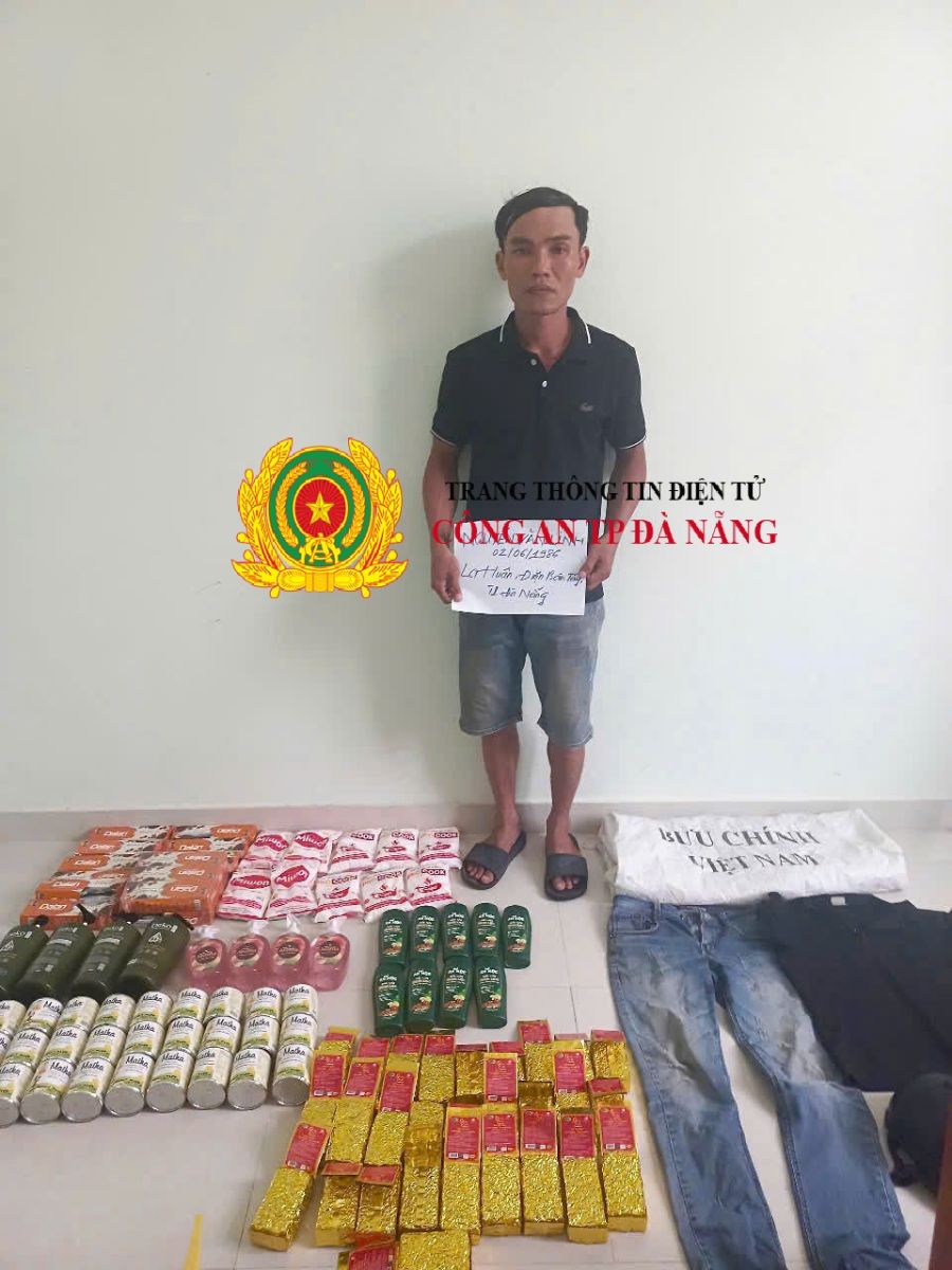 Đà Nẵng: Bắt giữ đối tượng trộm cắp tài sản tại tòa nhà Bưu điện văn hóa