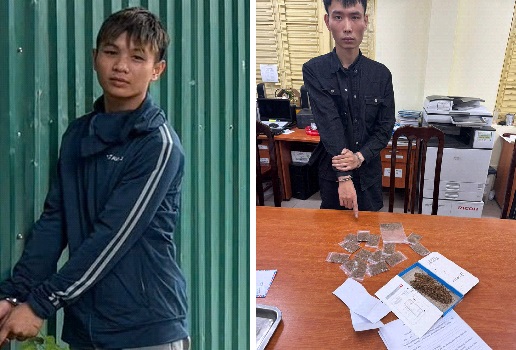 Tạm giữ hình sự 2 đối tượng mua bán trái phép chất ma tuý