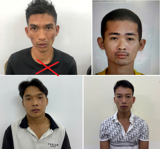 Bắt 4 đối tượng liên quan vụ chém cán bộ công an tại trung tâm cai nghiện