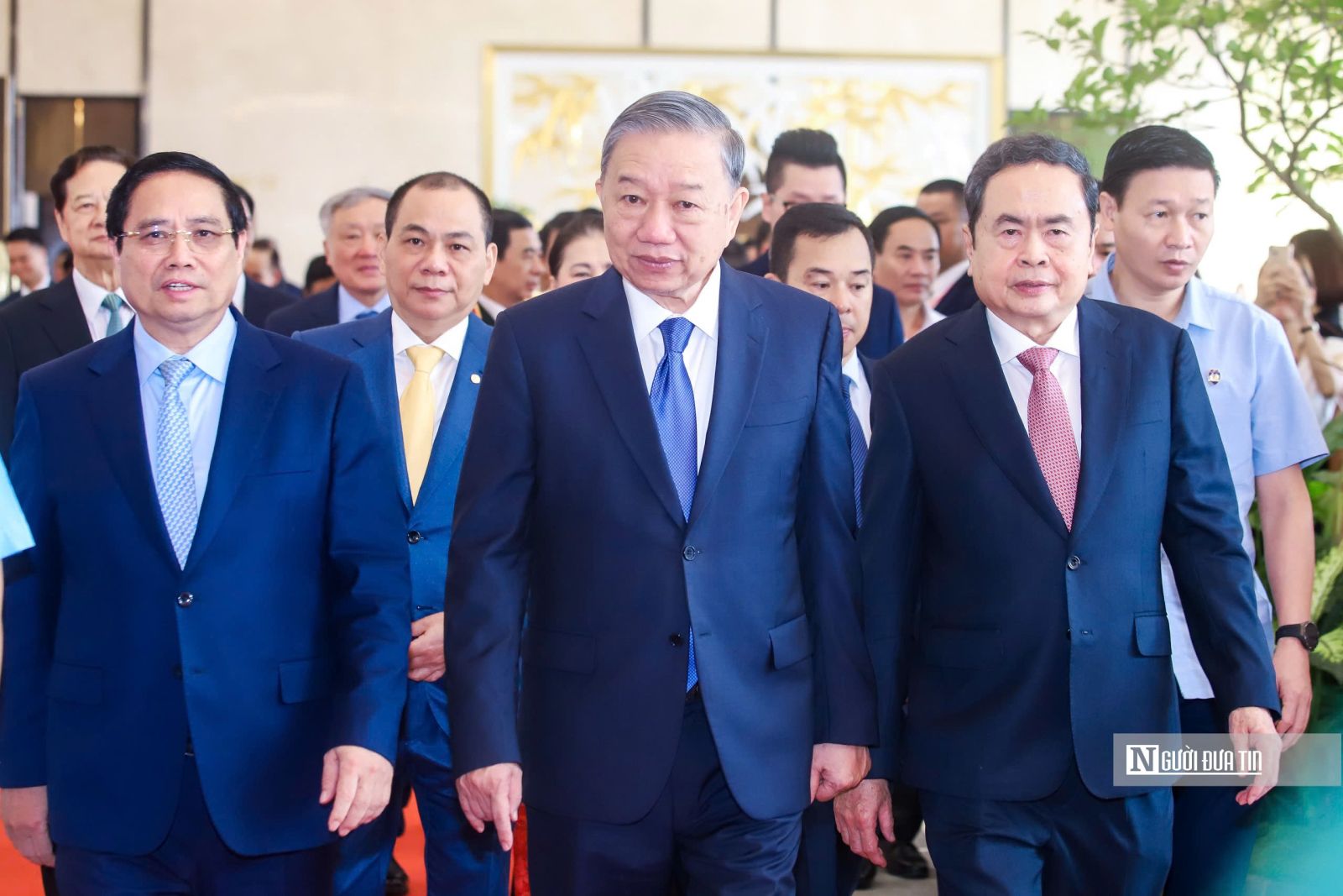 Tổng Bí thư Tô Lâm dự lễ khai mạc trọng thể Triển lãm thành tựu đất nước