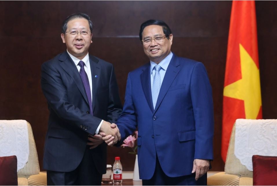 Thủ tướng tiếp lãnh đạo các tập đoàn Trung Quốc muốn mở rộng đầu tư tại Việt Nam