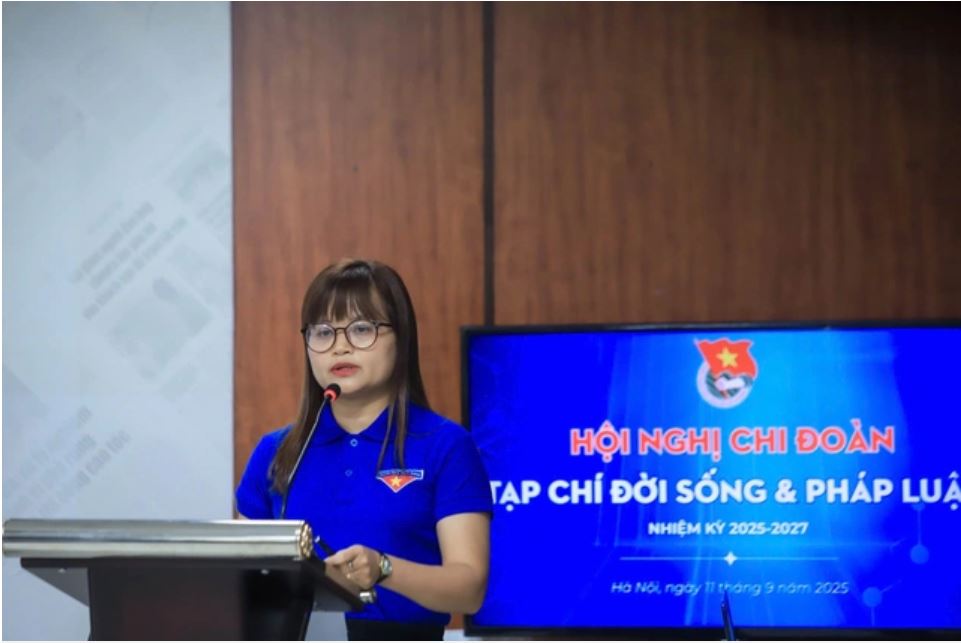 Chi đoàn Tạp chí Đời sống và Pháp luật tổ chức Hội nghị Chi đoàn