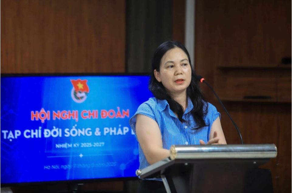 Chi đoàn Tạp chí Đời sống và Pháp luật tổ chức Hội nghị Chi đoàn