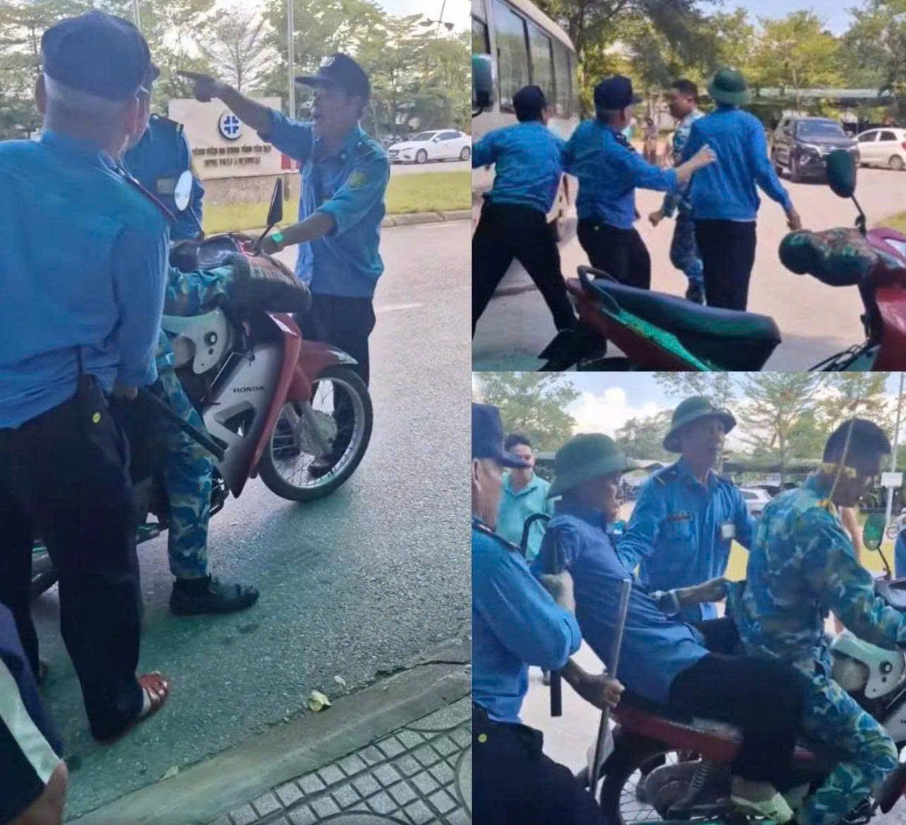 Khởi tố 3 bảo vệ dùng gậy đánh tài xế xe ôm trước sảnh bệnh viện