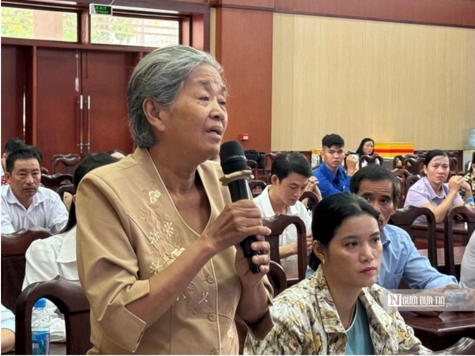 Đại biểu Quốc hội Trần Công Phàn tiếp xúc cử tri tại Tp.HCM