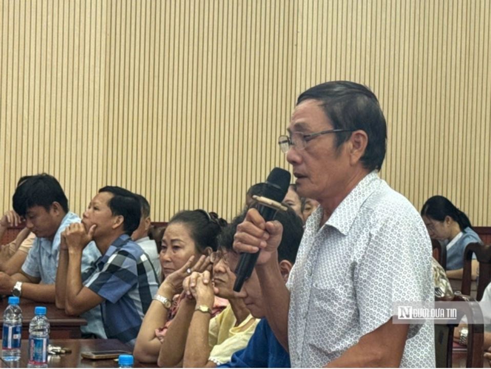 Đại biểu Quốc hội Trần Công Phàn tiếp xúc cử tri tại Tp.HCM