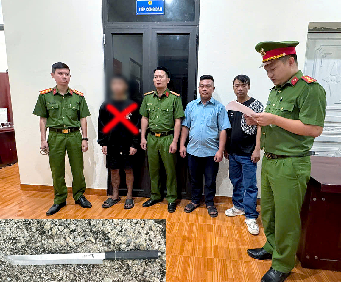 Bắt thiếu niên 17 tuổi cầm đầu nhóm dùng dao chém người ở Lai Châu