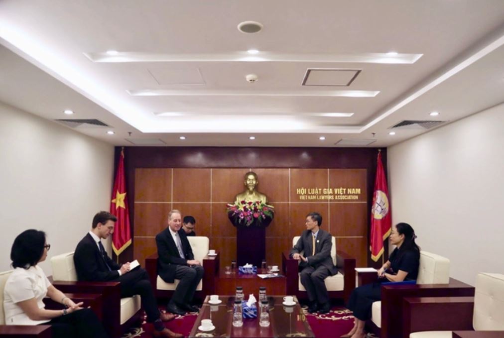 Thúc đẩy hợp tác giữa Hội Luật gia Việt Nam và Viện KAS trong lĩnh vực pháp luật