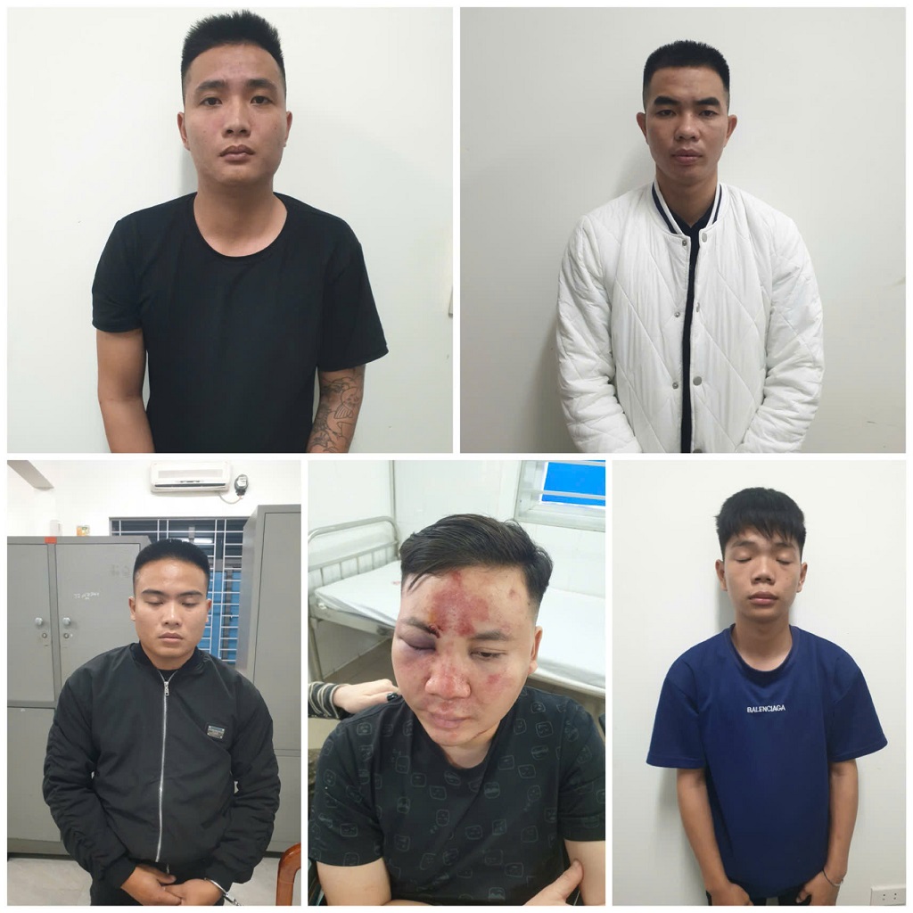 Tạm giữ hình sự 10 đối tượng gây rối trật tự công cộng ở Nghệ An