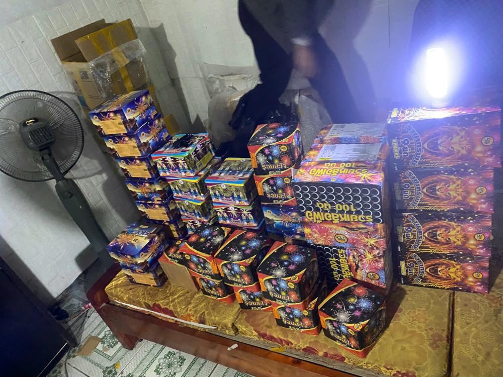 Triệt phá đường dây buôn bán pháo nổ hoạt động liên tỉnh