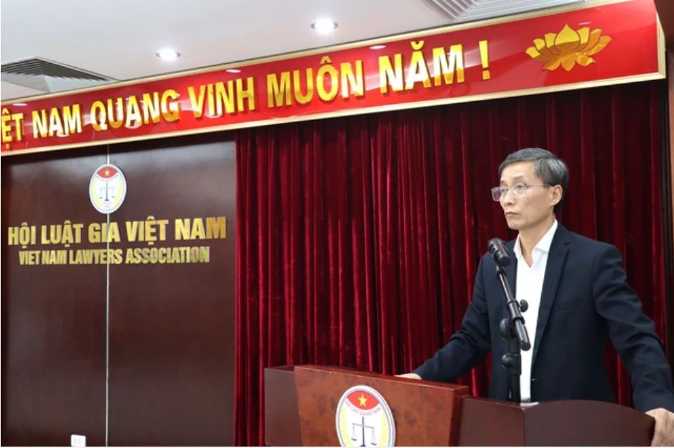 Thường trực Hội Luật gia Việt Nam làm việc với các Chi hội Luật gia trực thuộc