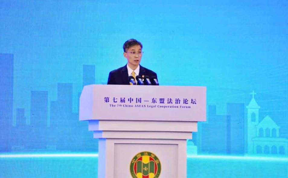 Đoàn công tác của Hội Luật gia Việt Nam tham dự Diễn đàn Hợp tác pháp luật Trung Quốc - ASEAN lần thứ 7