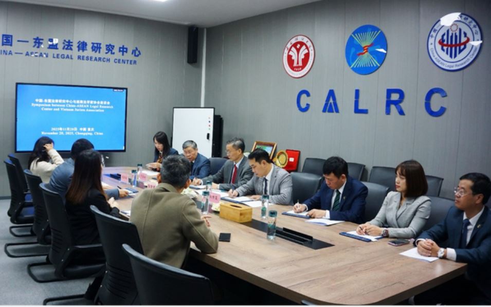 Đoàn công tác của Hội Luật gia Việt Nam tham dự Diễn đàn Hợp tác pháp luật Trung Quốc - ASEAN lần thứ 7