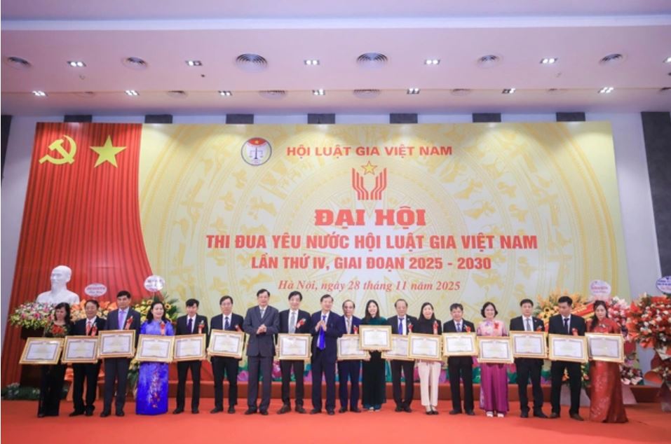 Hội Luật gia Việt Nam tổ chức thành công Đại hội thi đua yêu nước lần thứ IV
