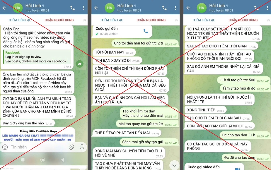 Cảnh báo chiêu trò 'chat sex' trên mạng xã hội