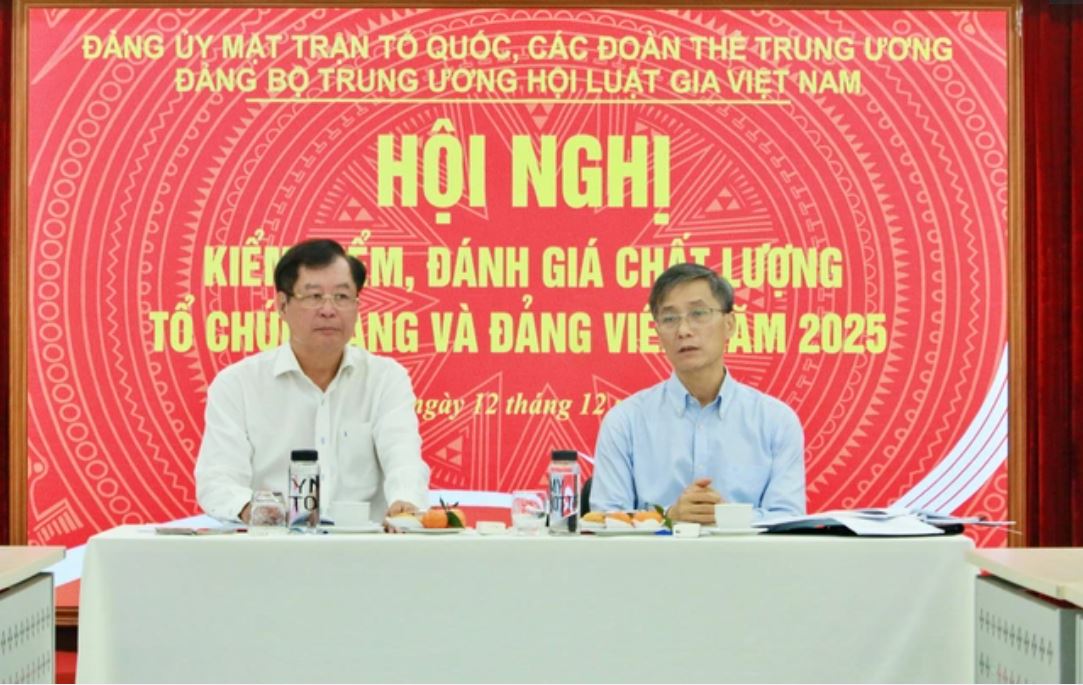 Đảng bộ Hội Luật gia Việt Nam: Hoàn thành xuất sắc nhiệm vụ năm 2025
