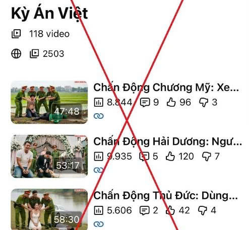 Dùng AI tạo video vụ án không có thật, chủ kênh YouTube bị xử lý