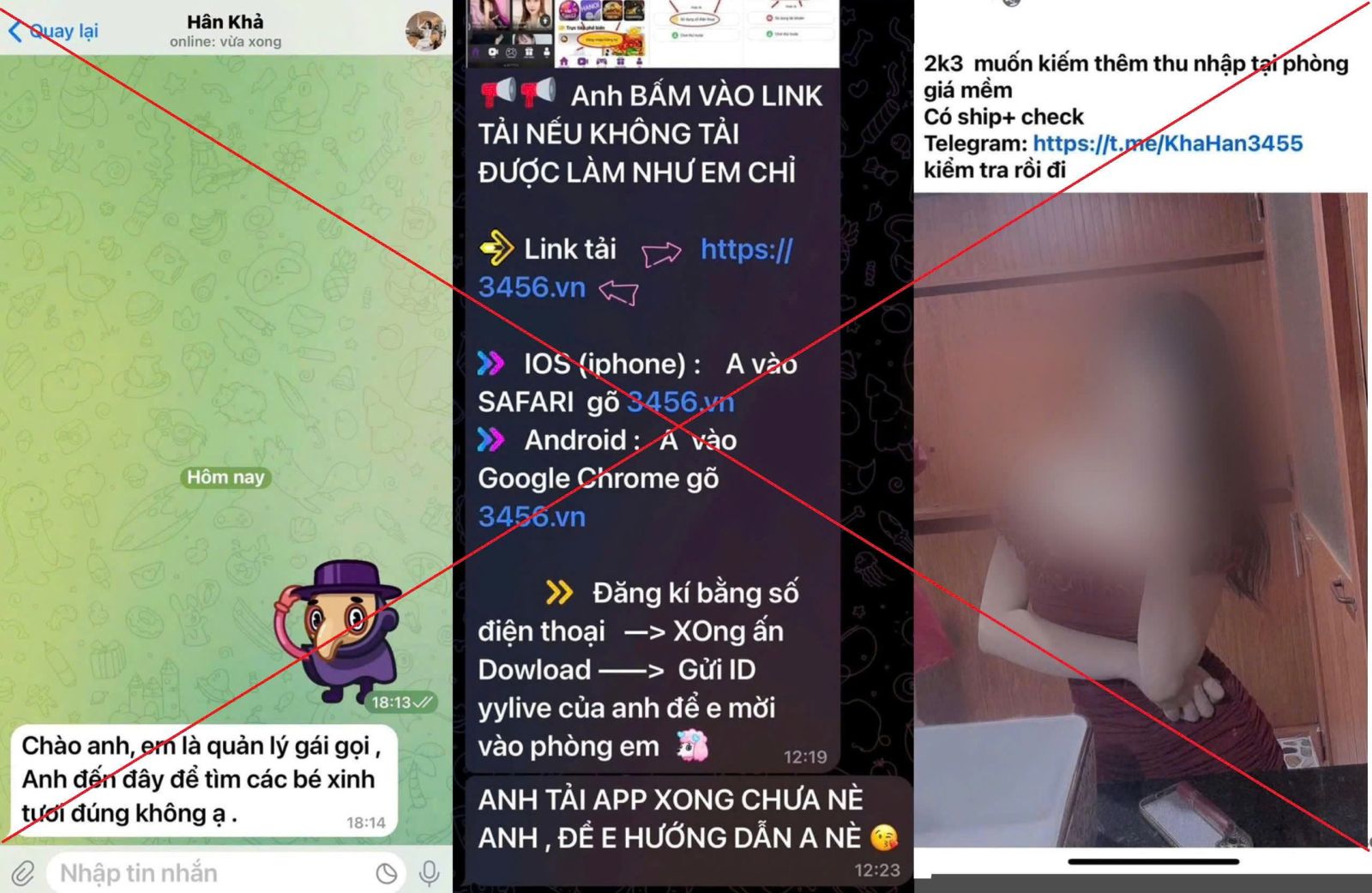 Cảnh báo chiêu lừa ‘mại dâm online’ nhắm vào nam giới