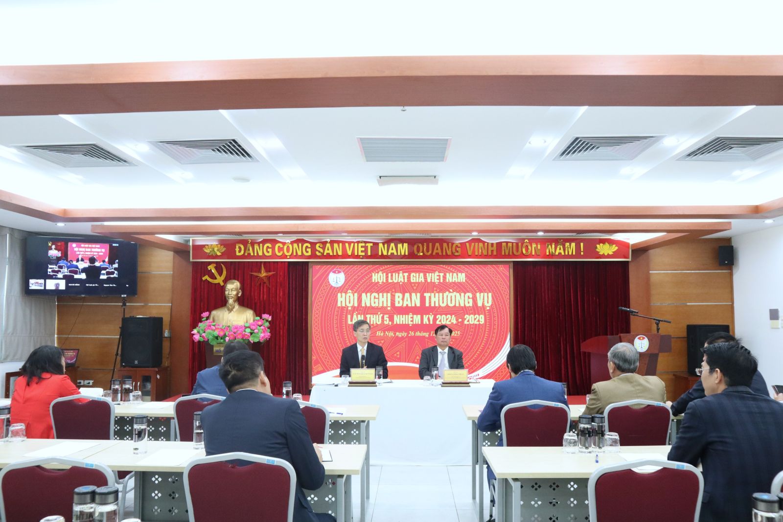 Hội nghị Ban Thường vụ Hội Luật gia Việt Nam lần thứ 5