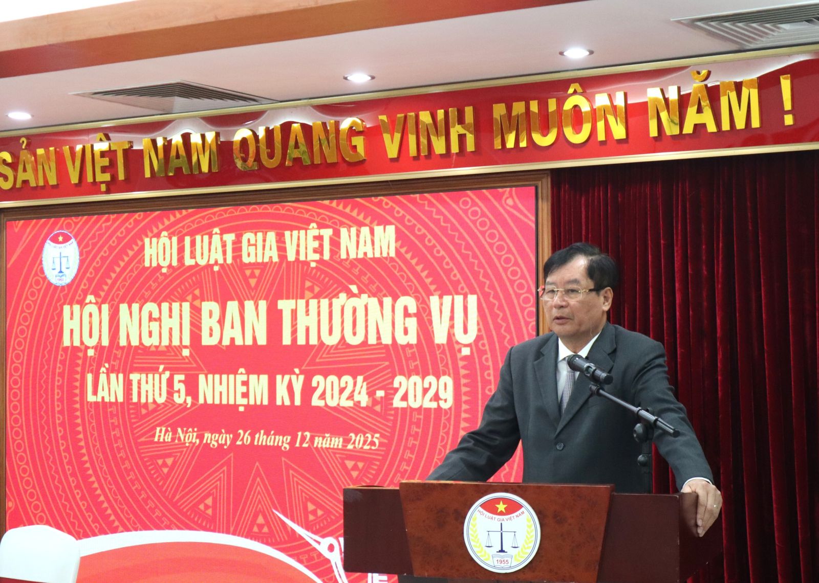 Hội nghị Ban Thường vụ Hội Luật gia Việt Nam lần thứ 5