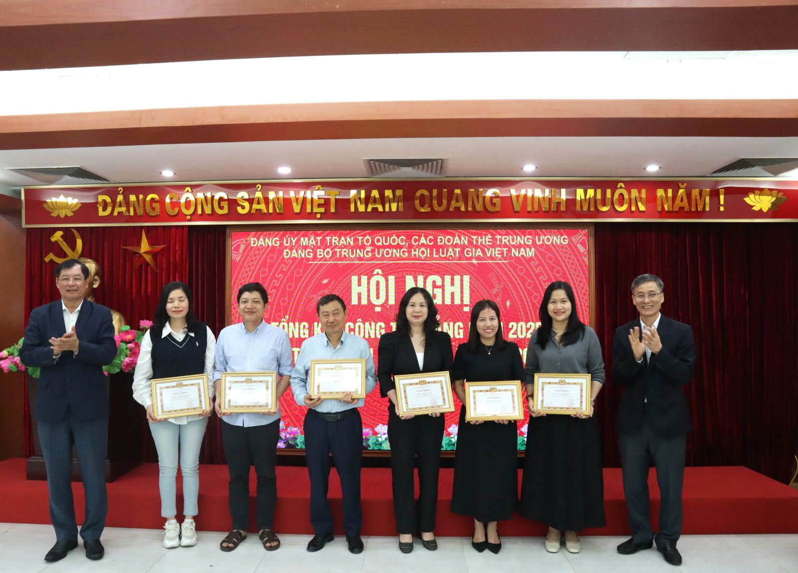 Đảng bộ Hội Luật gia Việt Nam tổ chức hội nghị tổng kết công tác Đảng năm 2025