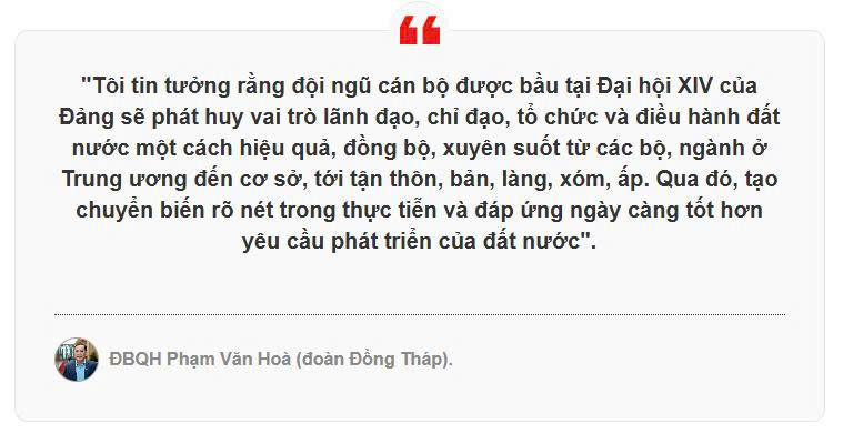 Kỳ vọng vào đội ngũ lãnh đạo mới của Đảng, hiện thực hóa khát vọng phát triển đất nước