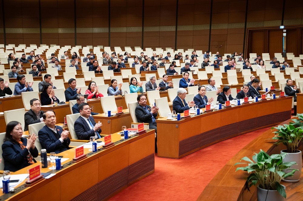 Chủ tịch Quốc hội chủ trì Hội nghị thông báo nhanh kết quả Đại hội XIV của Đảng