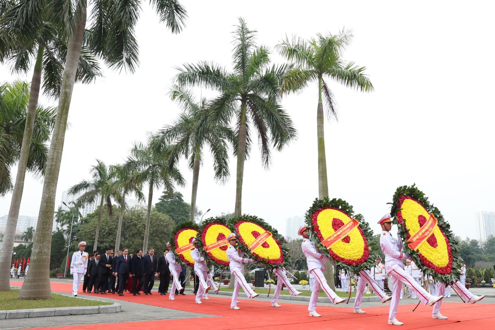 Lãnh đạo Đảng, Nhà nước vào Lăng viếng Chủ tịch Hồ Chí Minh nhân dịp Tết Nguyên đán Bính Ngọ