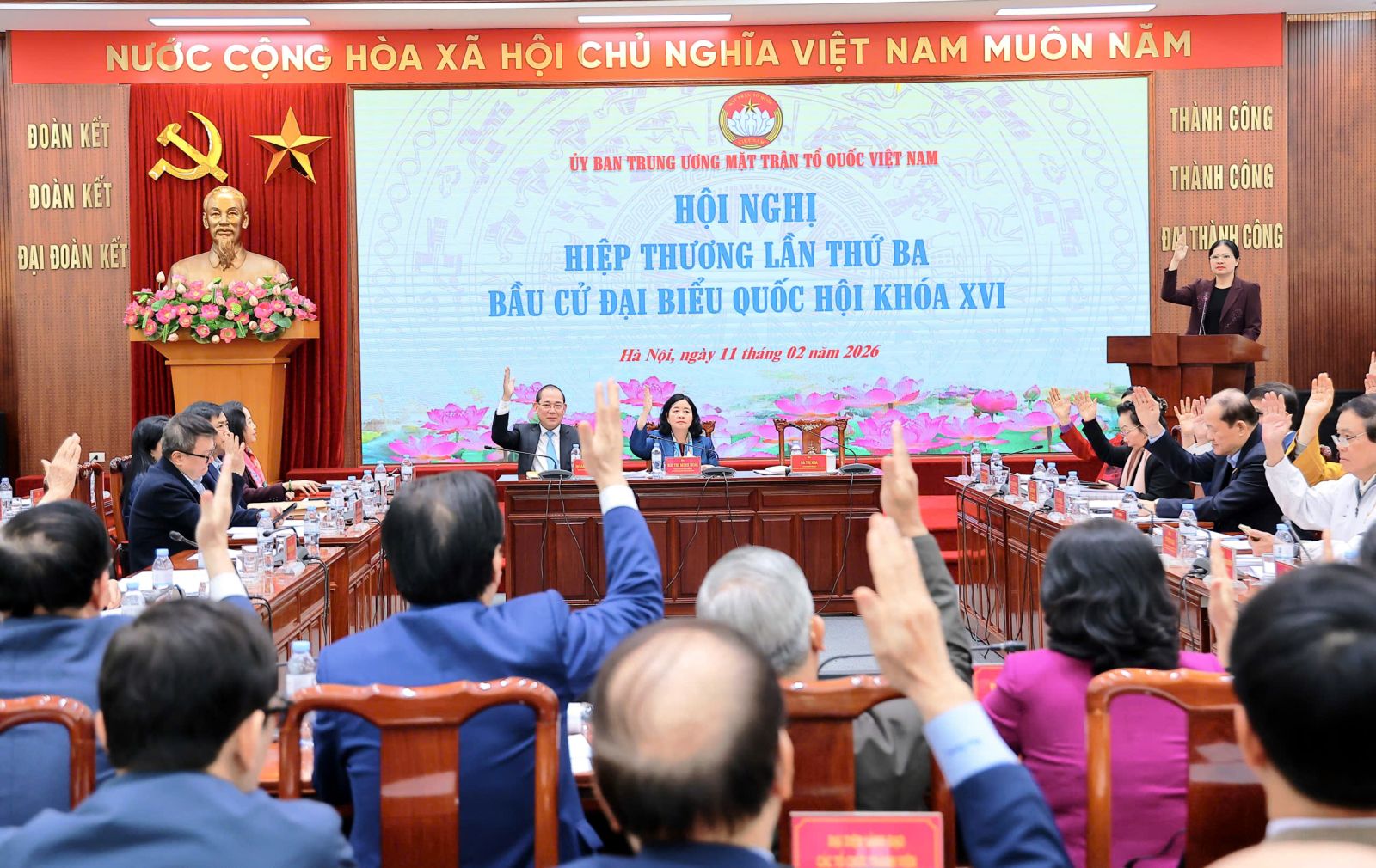 Mặt trận tiếp tục hoàn thành sứ mệnh, góp sức vào hành trình đưa Việt Nam vươn mình mạnh mẽ