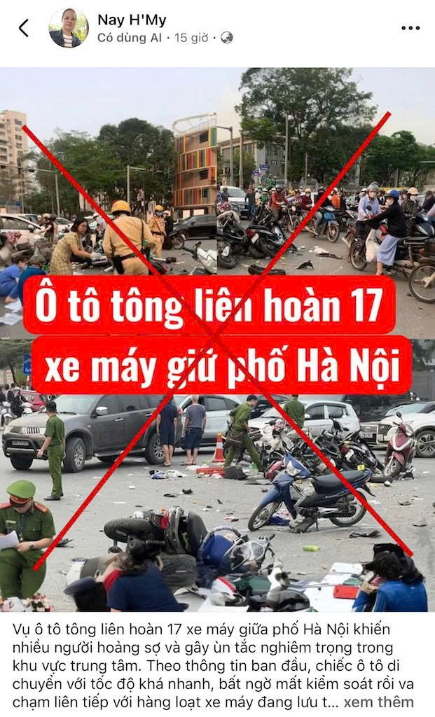 Công an cảnh báo chiêu trò đăng lại tin cũ gây hiểu lầm trên mạng xã hội