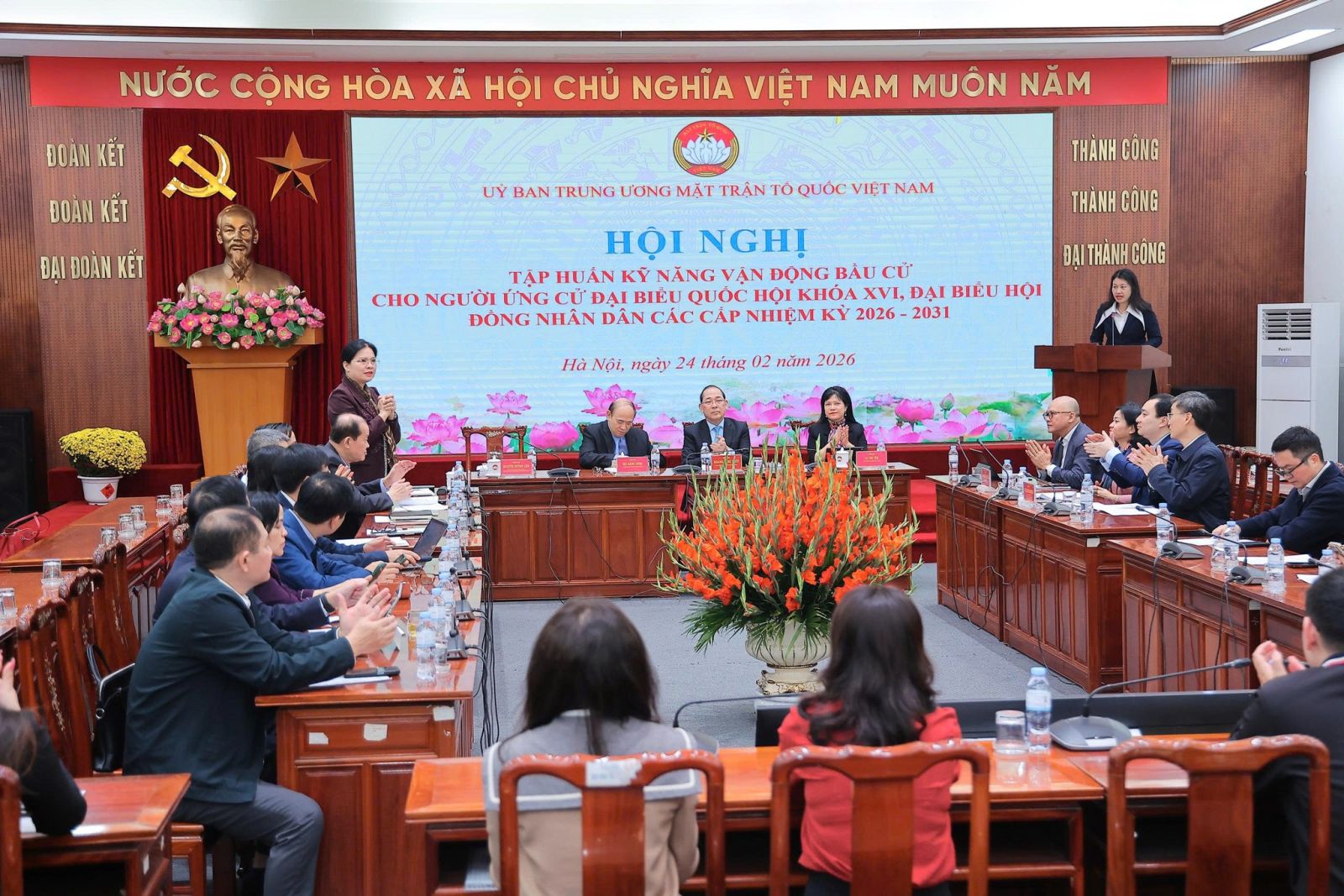 Danh sách người ứng cử ĐBQH khóa XVI thuộc khối Mặt trận Tổ quốc Việt Nam