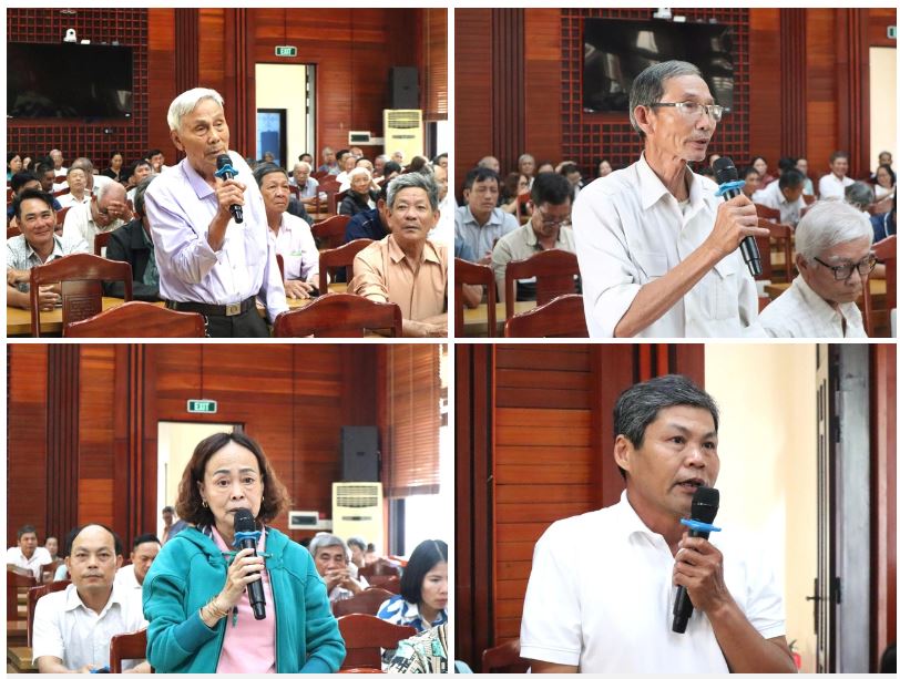 Chủ tịch Hội Luật gia Việt Nam trình bày cam kết trước cử tri Đà Nẵng