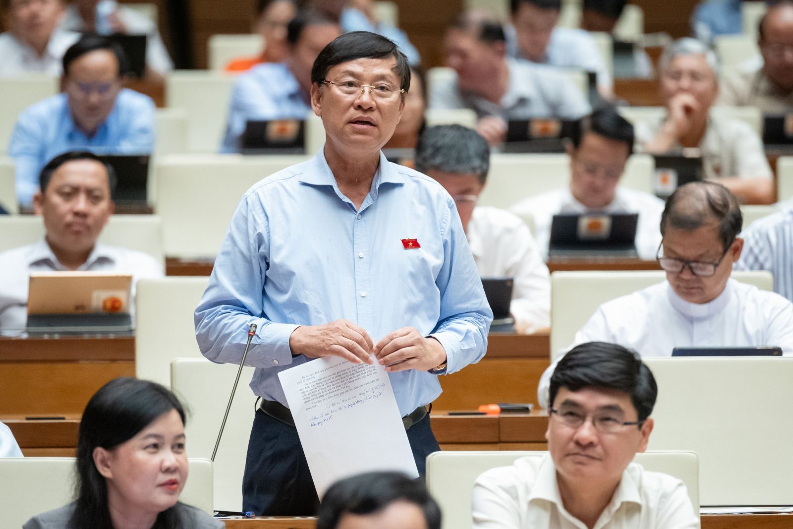 Ứng cử viên HĐND Tp.Hà Nội Nguyễn Hữu Chính: Hành động để củng cố niềm tin của nhân dân