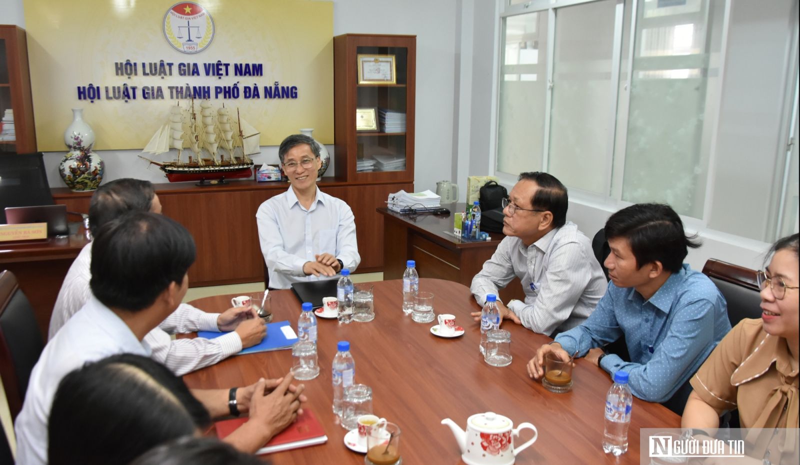 Ông Nguyễn Khánh Ngọc thăm và làm việc với Hội Luật gia Đà Nẵng