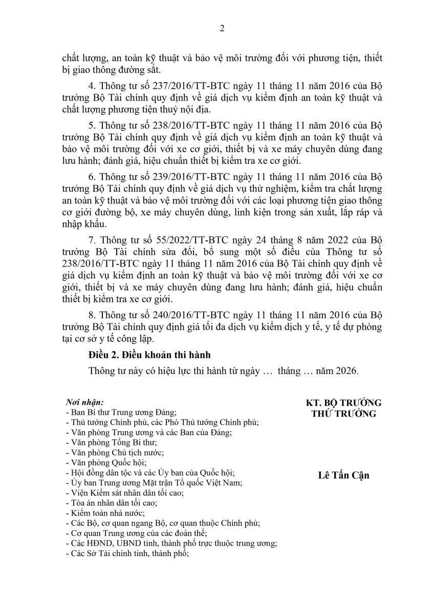 Đề xuất bãi bỏ nhiều Thông tư quy định về kiểm định chất lượng, an toàn kỹ thuật phương tiện