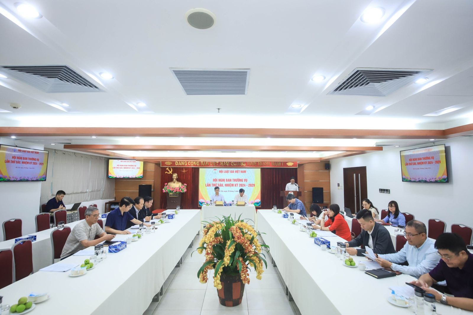 Hội nghị Ban Thường vụ Hội Luật gia Việt Nam lần thứ 6