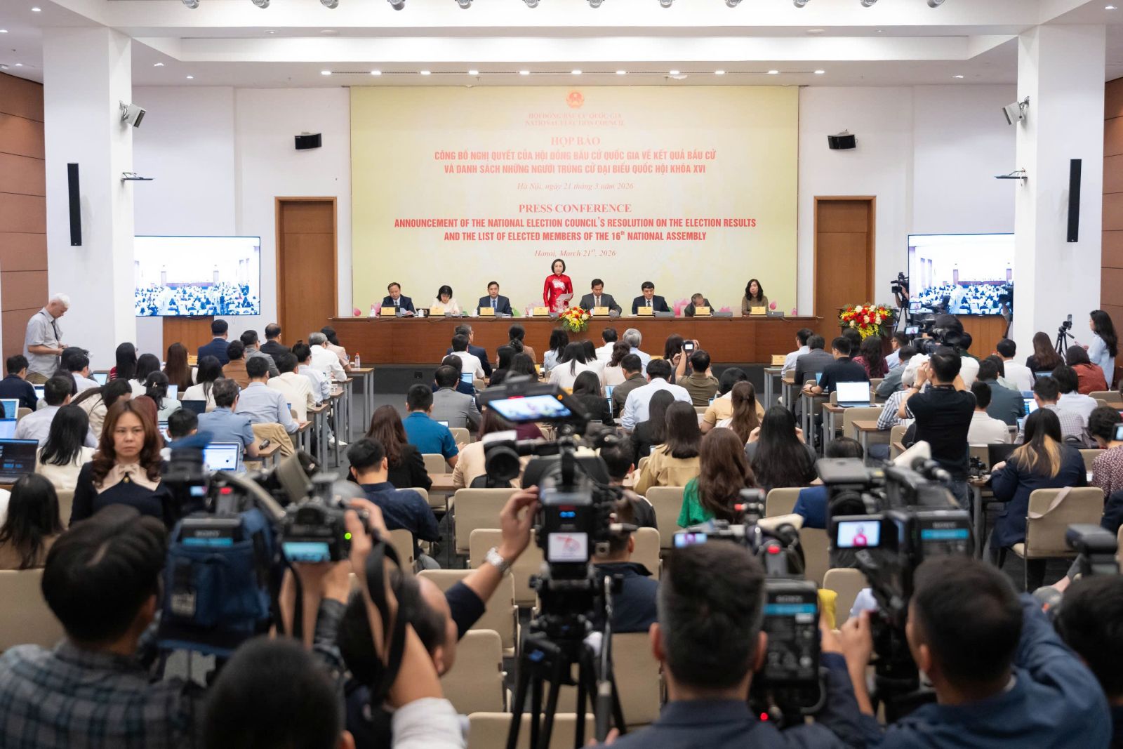 Công bố danh sách 500 người trúng cử đại biểu Quốc hội khóa XVI