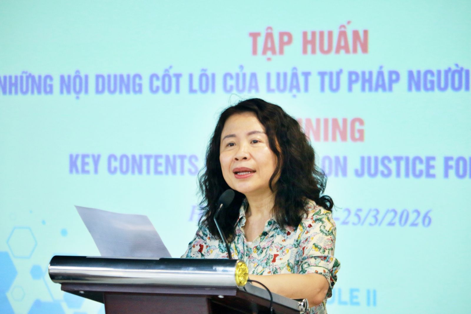 Hội Luật gia Việt Nam thúc đẩy tiếp cận nhân văn của Luật Tư pháp người chưa thành niên