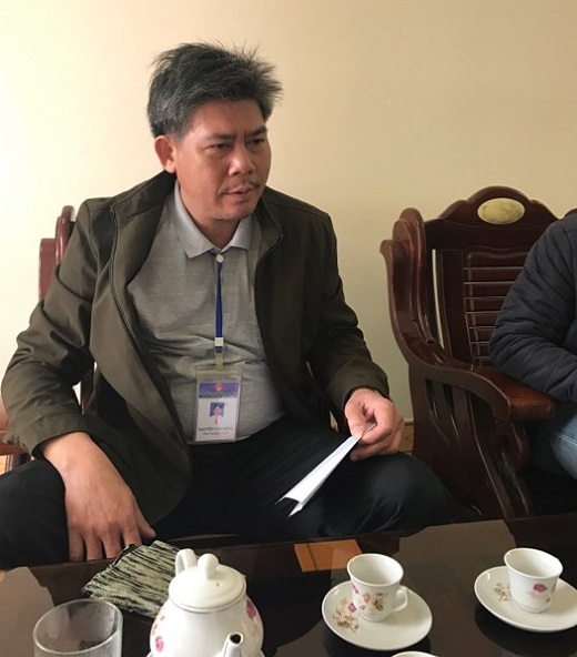 ông Nguyễn Văn Hồng, Phó chủ tịch UBND xã Văn Đức