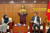 Phó Chủ tịch Hội Luật gia Việt Nam tiếp Chủ tịch Hiệp hội Luật Đông Nam Á