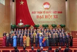 70 vị tham gia Đoàn Chủ tịch Ủy ban Trung ương MTTQ Việt Nam khóa XI